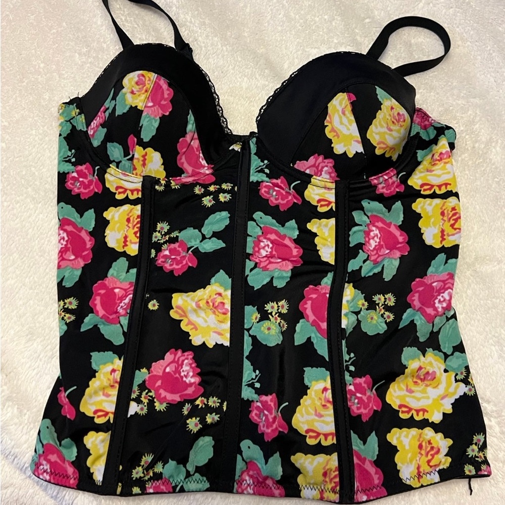 Floral bodice
